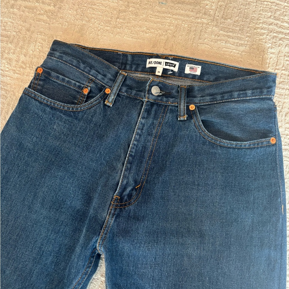 Re/done Levi’s blue jeans